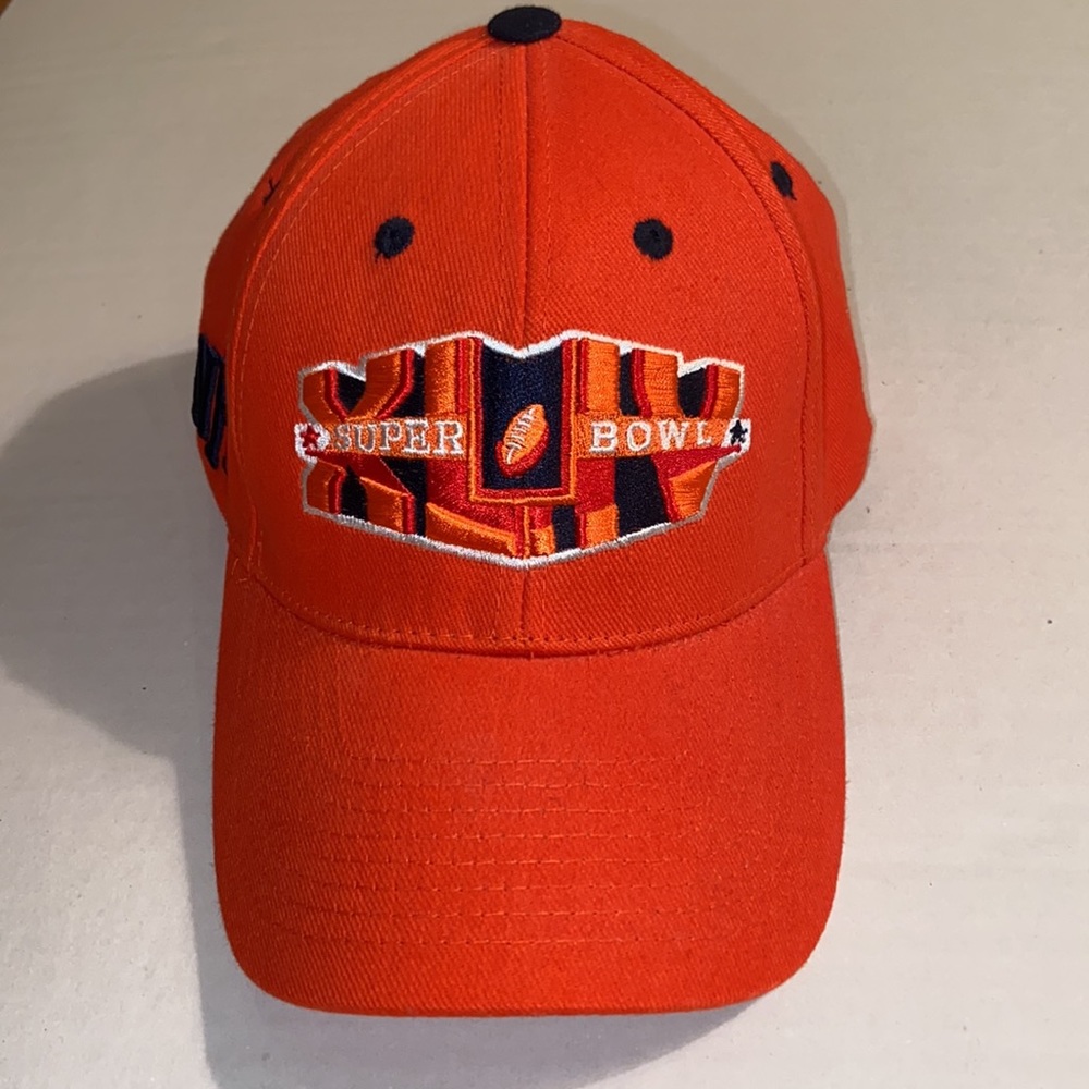 NFL Orange and Black XLIV Super Bowl Ball Cap